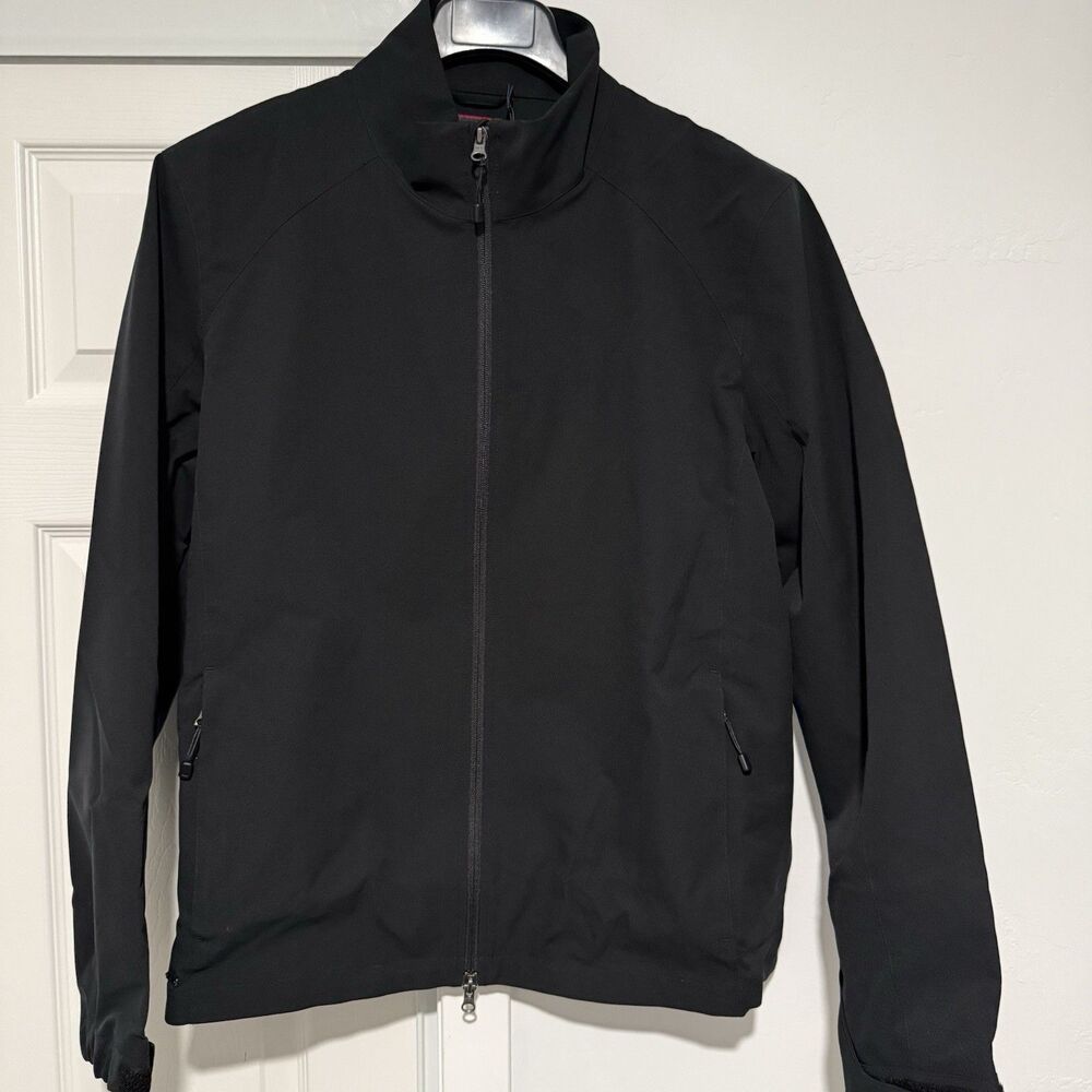 UNTUCKit Men’s Connolly Water Resistant Tech Jacket In Black X-Large